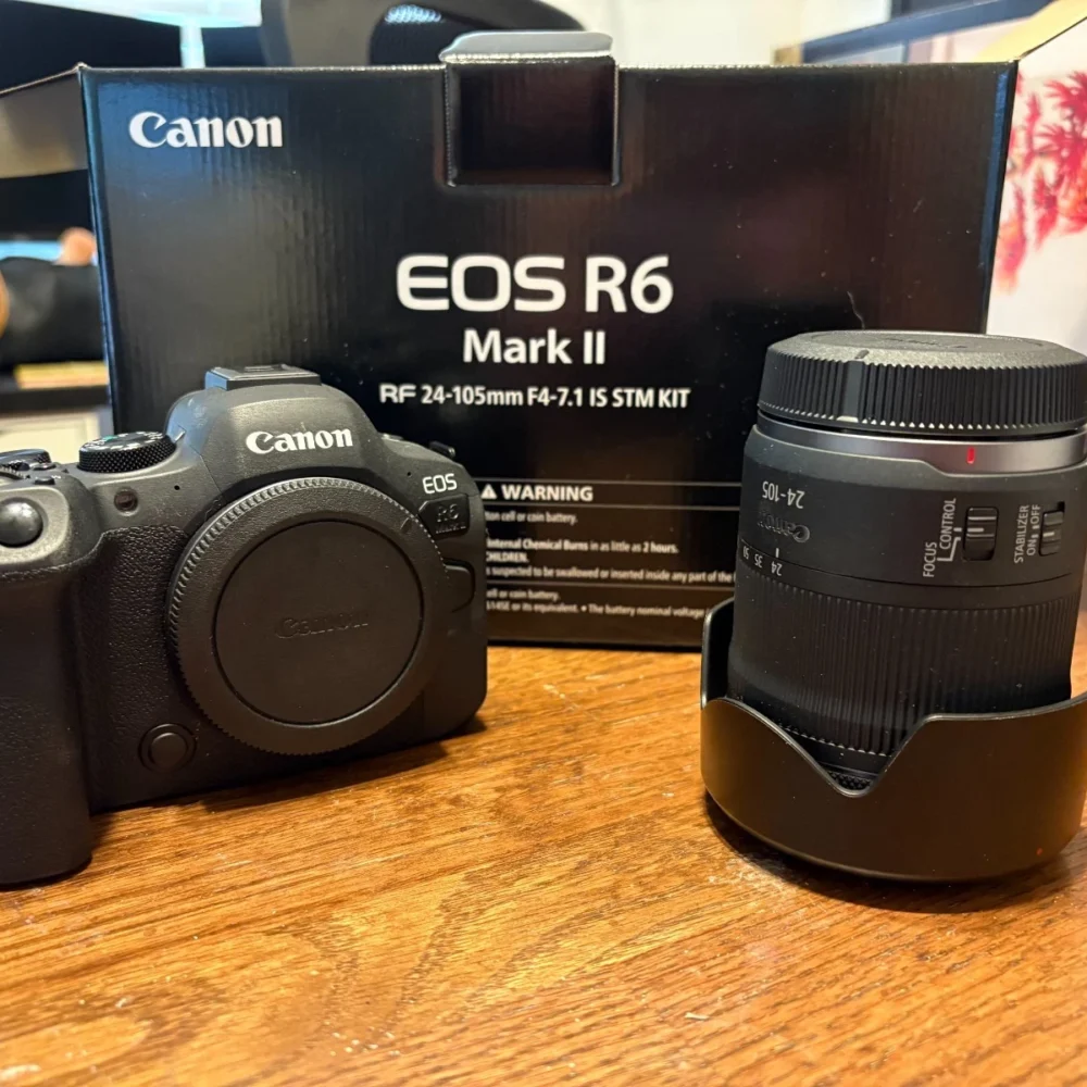 Canon EOS R6 Mark II Mirrorless Camera with 24-105mm f/4 Lens and Performance Kit