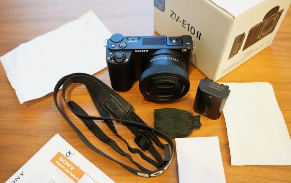Sony ZV-E10 II Mirrorless Camera with 16-50mm OSS II Lens Black