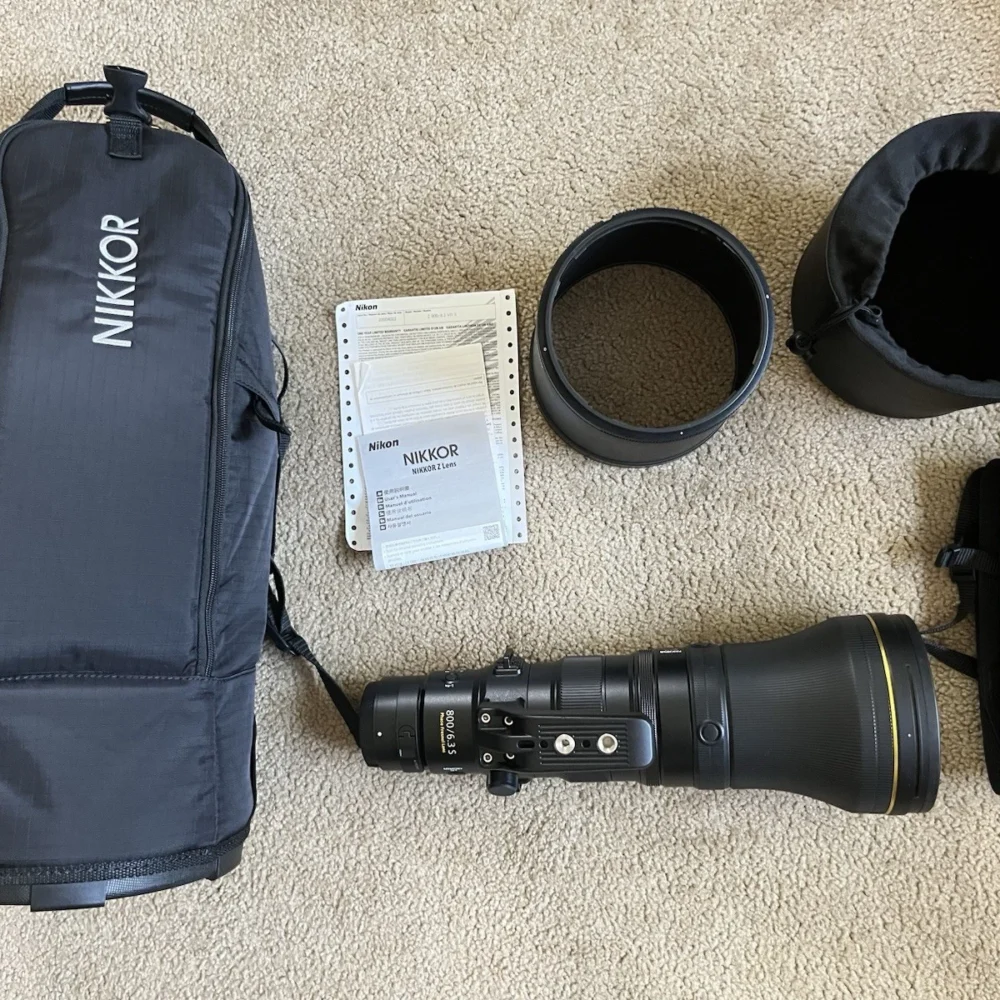 Nikon NIKKOR Z 800mm f6.3 VR S Super Telephoto Lens