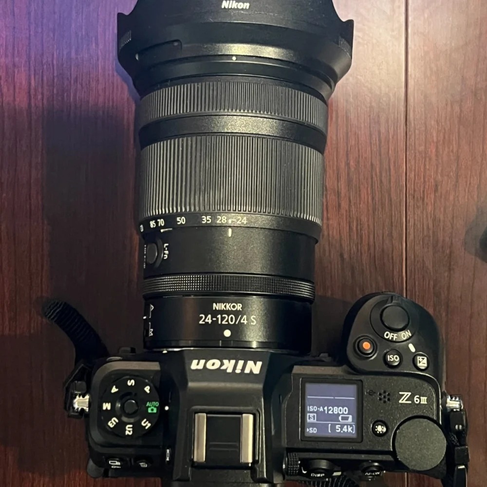 Nikon Z6 III Mirrorless Camera with 24-120mm f/4 Lens Kit