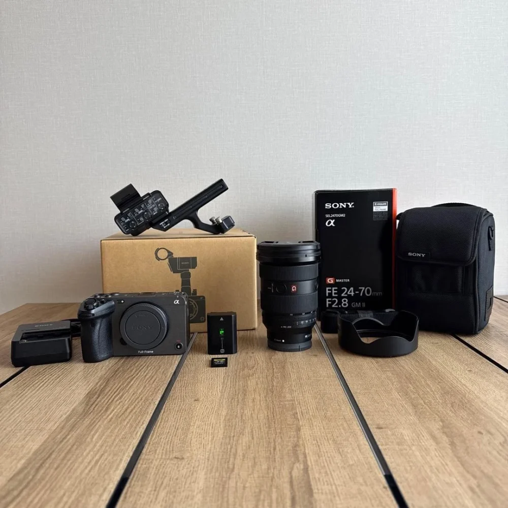 Sony FX3 Full-Frame Cinema Line Camera With FE 24-70mm GM II Lens Bundle
