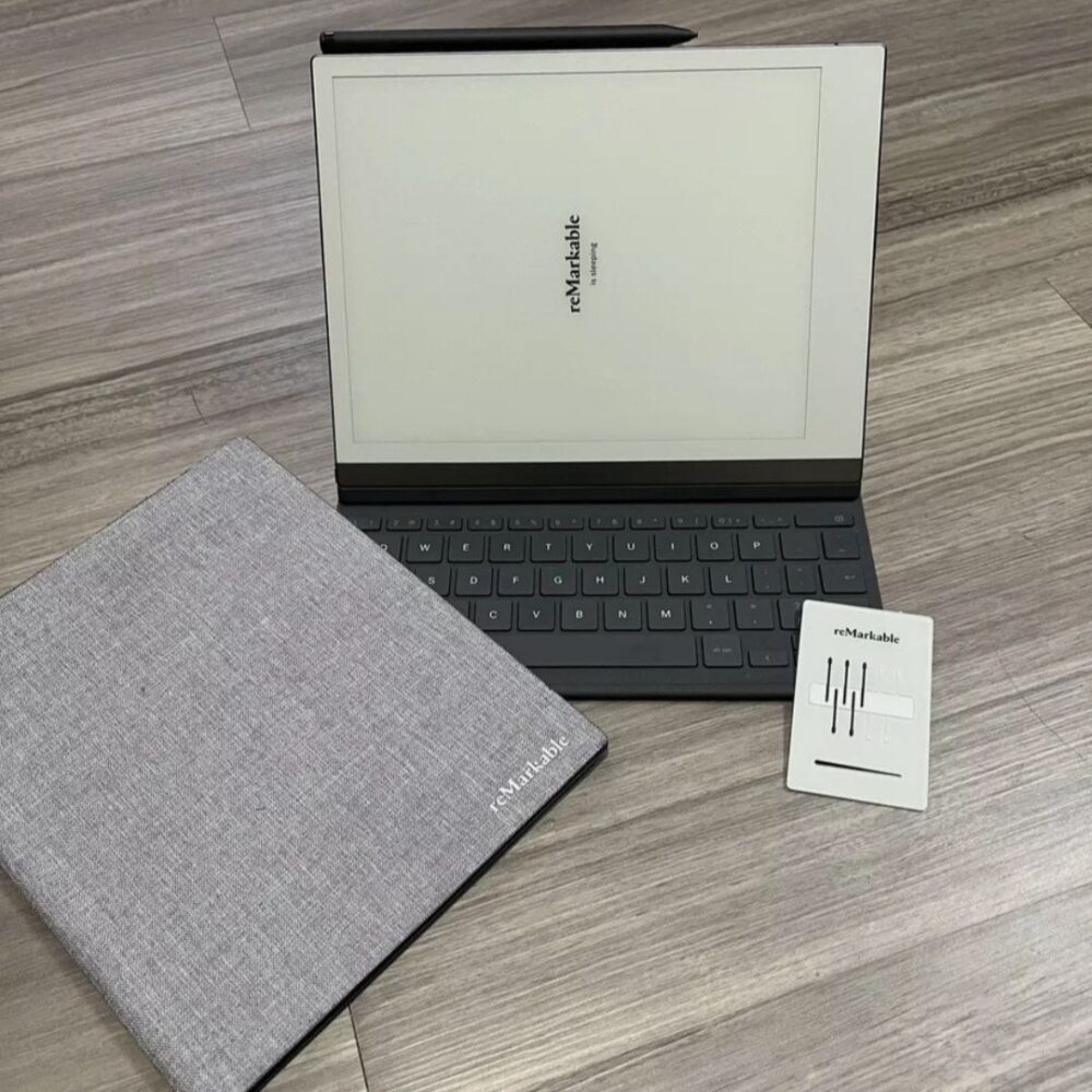 reMarkable 2 Paper Tablet 10.3 KeyboardMarker Pen W Built-in Eraser ‎ – with box.