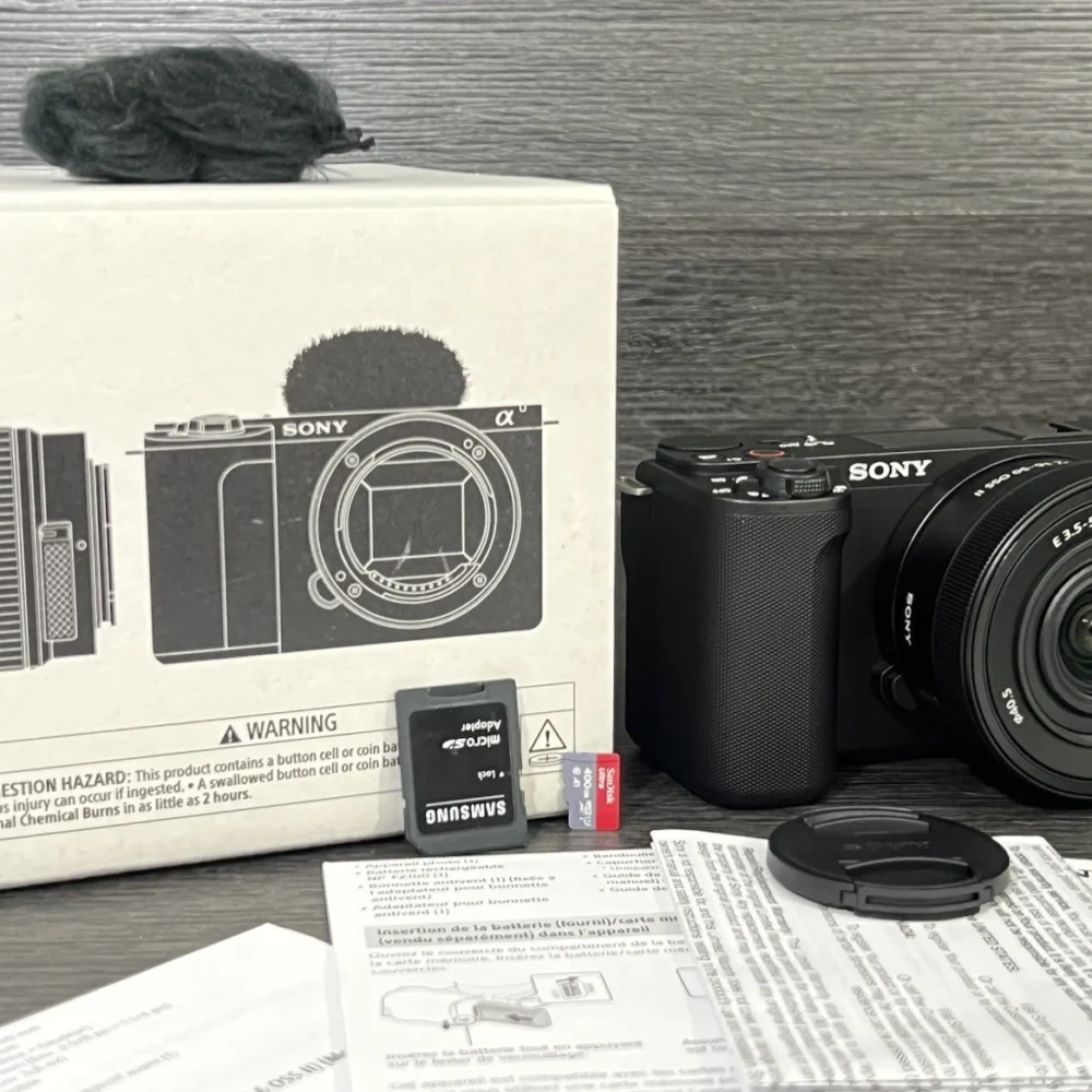 Sony Alpha ZV-E10 II Mirrorless Digital Camera with 16-50mm Lens